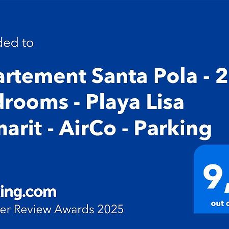 Apartement Santa Pola - 2 Bedrooms - Playa Lisa Tamarit - Airco - Parking Екстериор снимка